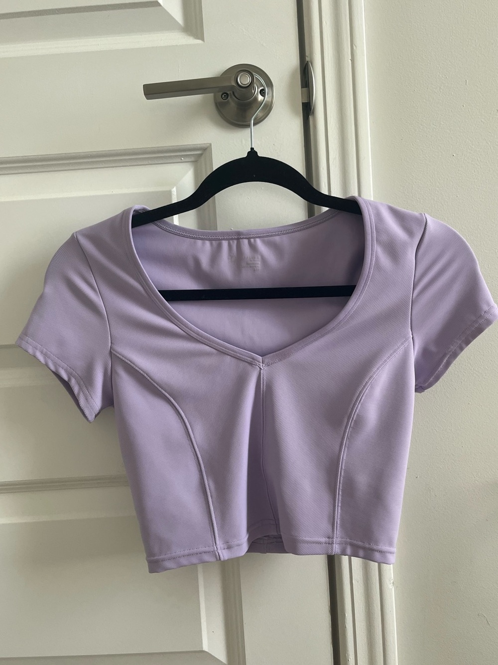 Offline by Aerie goals ribbed v neck t shirt